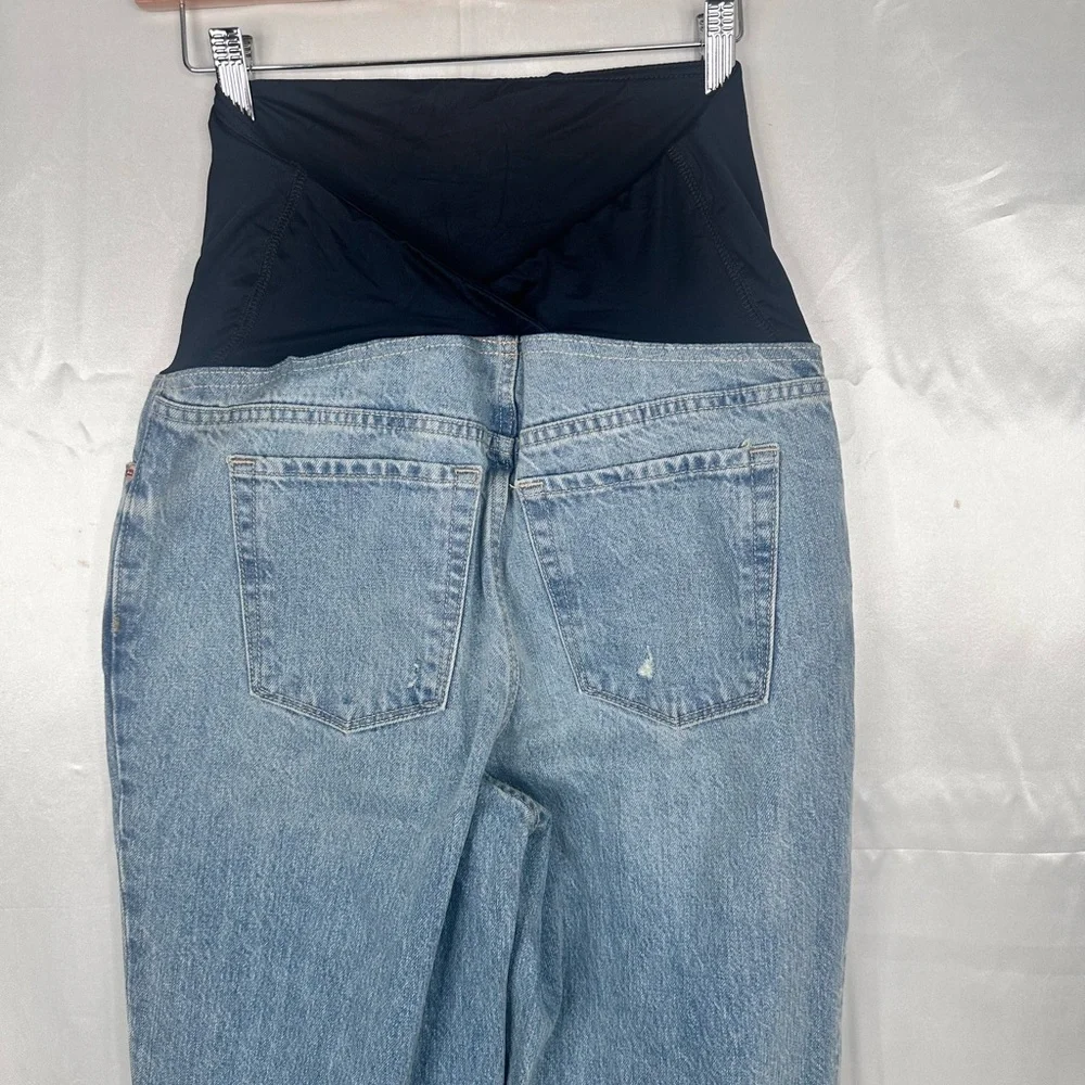NWOT Isabel Maternity Cropped‎ Vintage Straight Jeans Sizes 4 and 8 - Picture 8 of 11